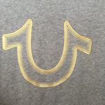 True Religion  Gray and Gold Short Sleeve Tee Photo 2