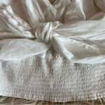 DO+BE White Puff Sleeve Crop Blouse Photo 2