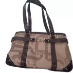 Etienne Aigner Purse Women's Small Beige Brown Handbag Photo 0