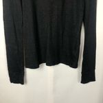 joe's jeans  Black Dames Linen Long Sleeve T-Shirt M Photo 5