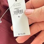 Banana Republic Jumpsuit Sleeveless Wide Leg Maroon Burgundy Women's Size XL Photo 2