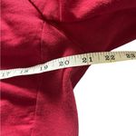 Gymshark  maroon Cropped Sweatshirt Size large Photo 5