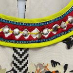 Vineet Bahl Multicolor Mixed Media Sleeveless Tank Blouse Photo 1