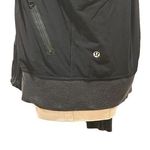 Lululemon Women’s Black Full Zip Faded Black Jacket Size 8 Stretch Casual Photo 6
