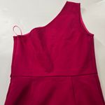 superdown Nava Asymmetrical Mini Dress in Hot Pink Photo 9