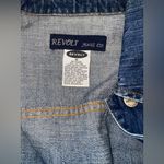Vintage Y2K Revolt Jeans Womens Denim Jacket Medium Blue Photo 11