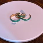 Blush Green & Gold Toe Ring Set – Intricate & Elegant Designs Photo 4