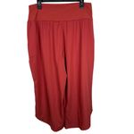 Halara  Breezeful Flowy Pant in Vibrant Rust Orange Color Size XL Photo 5