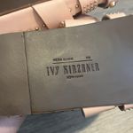 NWT Ivy Kirzhner Tank Studded Slides Cream Gold 7 18K Gold Studded Leather Photo 5