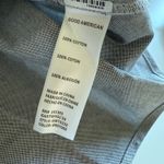 Good American $119 New  Oxford Crop Uniform Shirt - grey - XS Photo 10