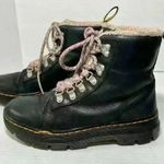 Dr. Martens  Air Wair Womens Combs Wyoming Sherpa Fur Lined Lace Up Boots Sz 6L Photo 1