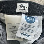 Wrangler  Black High Rise Festival Denim Jean Shorts Womens 27” Cutoff NWT Photo 3