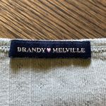 Brandy Melville  Green Tee Photo 3