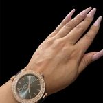 Bebe Authentic Gun Metal Black Rhinestones Watch Fashion Quartz| stainless steel Photo 2