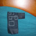 EGO  LP Kurta Smocked Cotton Dress Petite in Turquoise Gold Paint Petite Photo 1