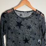Nasty Gal  Star Mesh Long Sleeve Top Photo 2