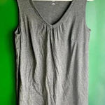 Woman Within  Gray Tank Top‎ 18/20 Plus EUC Like New! Photo 0