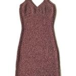 Wilfred 𝅺 Aritzia Sweater Dress Spacedye Brown Tan Bodycon Sheath Ribbed Knit S Photo 0