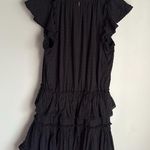 MISA Los Angeles Lilian Mini Dress Black Large Photo 3