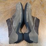 Merrell Merrill Drizzle Leather Suede Mules Clogs Slip On Brown Size 10 Photo 7