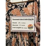 Billabong  Floral Kimono Coverup Black White Bohemian Beach Tie Waist‎ Resort Photo 9