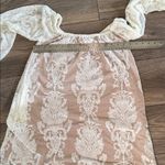 For Love & Lemons lace off the shoulder long sleeve dress Photo 8