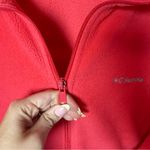 Columbia Women’s Plus Fleece Mock Neck Zip Up Jacket Pink Pockets Long Sleeve 2X Photo 5