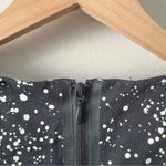 Kate Spade Saturday Black and White Sleeveless Dress dots Spotted tiered mini 8 Photo 4