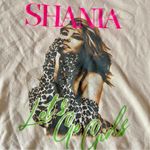 Free People Beige Cream Shania Twain Let's Go Girls Crewneck Sweatshirt Sz M Photo 4