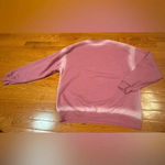 Wild Fable women’s Pink washed Oversized Graphic varsity Sweatshirt size medium Photo 1