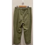 Urban Outfitters Straight Leg Buttons Olive Green Pockets Pants Photo 3