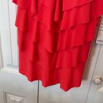 Trimshaper Coral‎ Ruffle Swim Top Size 16W Orange Photo 3
