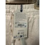 NWT Sea Salt Cornwall Tide Flow Trousers Linen Wide Full Length Size 6 Chalk White Photo 1