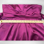 Charlotte Russe CHARLOTTE RUSSE Women's Fushia Satin Strapless Mini Dress 13/14 | GUC Photo 7