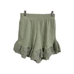 VERO MODA  Juna Ruffle Hem Stretch Cotton‎ Pull-On Shorts Size XS NEW Photo 1