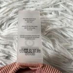 Good American New  Ribbed Better bikini top in desertrose001 size Medium Photo 7