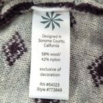 Athleta | Medium | Teton Wool Blend Full Zip Nordic Cardigan Sweater Knit Jacket Photo 5