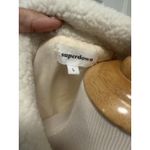 superdown Jacket Womens Cream Trucker Borg Cropped Warm Large Photo 2