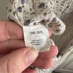 Brandy Melville v neck floral spaghetti strap mini dress size OS Photo 4