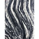 Gloria Vanderbilt Nova Women's Black White Flutter Sleeve Tunic Blouse Top XXL Photo 2