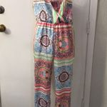 Chic Me Ankle Tie Print Jumpsuit Photo 0