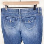 Simply Vera Vera Wang Straight Leg Cropped Denim Jeans Women's Size 10 Photo 3