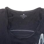 Athleta Women's Size Large Black Long Sleeve Dyme Boxing & Fitness Shirt Photo 1