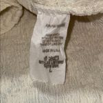 Lovely Melody women’s size large ivory button v Photo 4