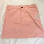 Altar'd State NWT Altar’d State pink corduroy high waisted raw hem skirt Photo 1