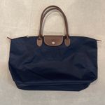 Women bug weekend plastic nylon navy and colourful new embroidery bag Blue Photo 3