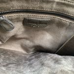 Neiman Marcus  Leather Weave Envelope Zip Purse Photo 3