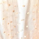 Belle Terre Cream, Blush, Tan, Green Lace Embroidered Floral Dot Tulle Dress. Pink Size XXL Photo 6
