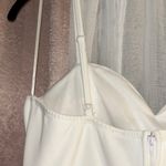 Alya Size M White Sleeveless Swing Dress Photo 8