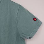 American Giant Vintage Crew Tee Mineral Blue Size S Women's Made in USA Green Photo 3